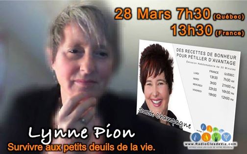 Lynne Pion en entrevue par Suzie Champagne mars 2016