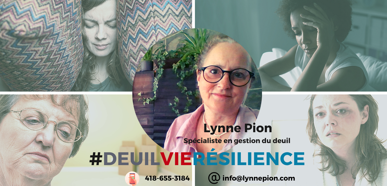 en tête site DeuilVieRésilience de Lynne Pion mai 2020